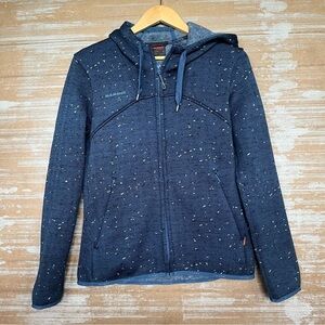 Mammut Chamuera Mid Weight Full Zip Jacket Blue Outdoor Hiking Womens XS
